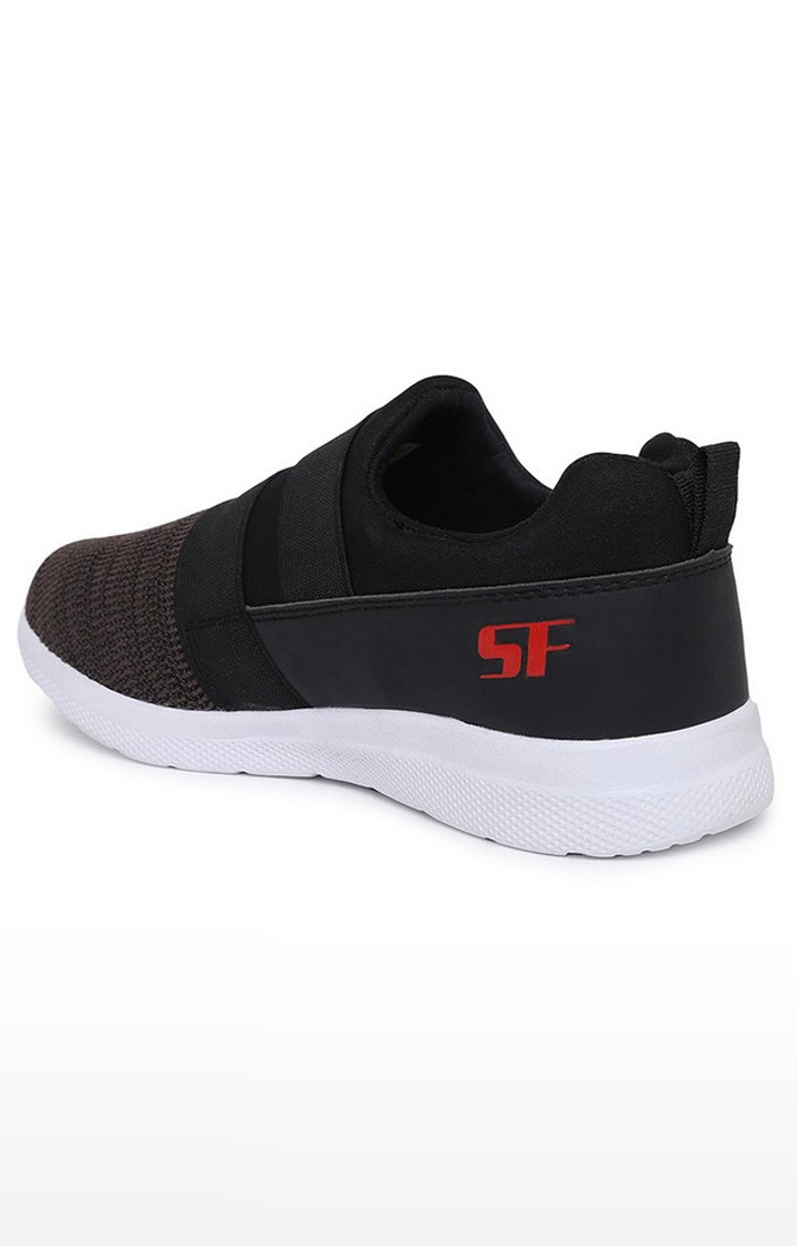 Stanfield | Stanfield Sf Walkathon Men's Slip-On Shoe Grey & Black 2