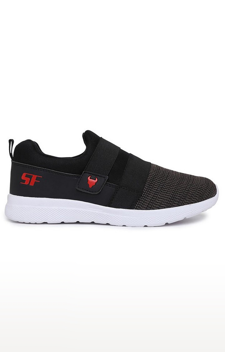 Stanfield | Stanfield Sf Walkathon Men's Slip-On Shoe Grey & Black 1