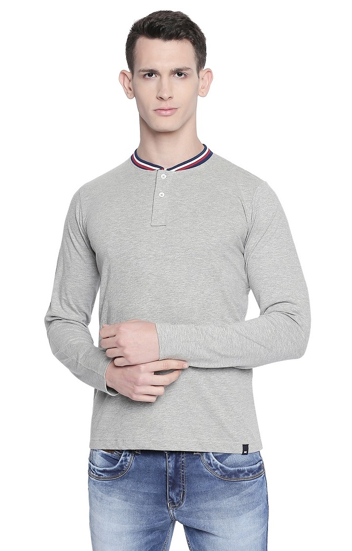 Basics | Grey Solid T-Shirts