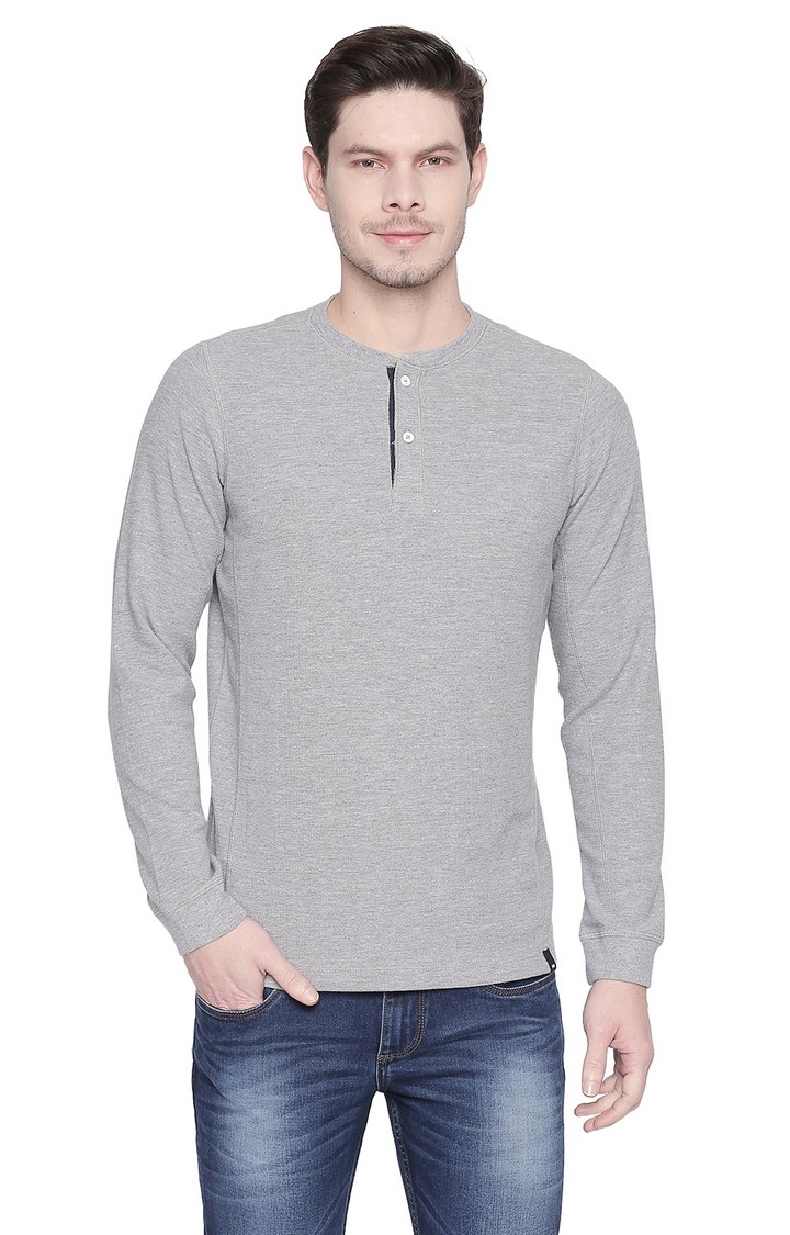 Basics | Grey Solid T-Shirts