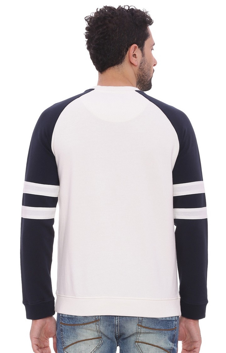 Basics | Beige Colourblock Sweaters 3
