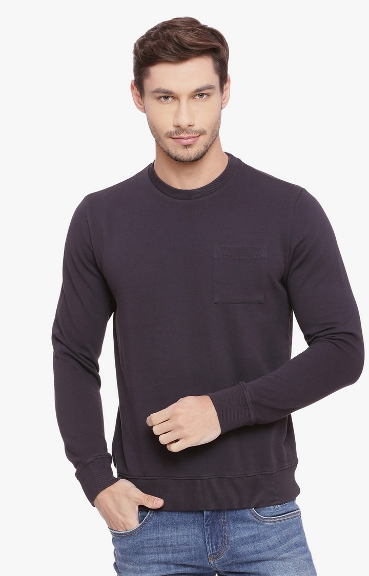Basics | Grey Solid Sweaters