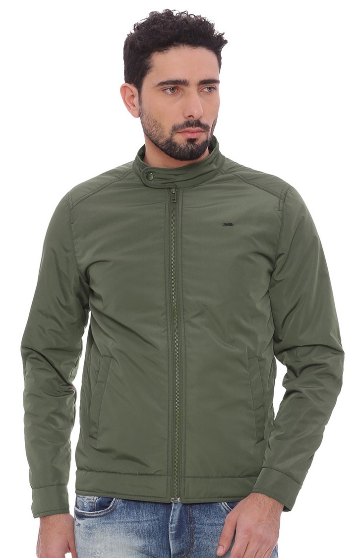 Basics | Green Solid Western Jackets