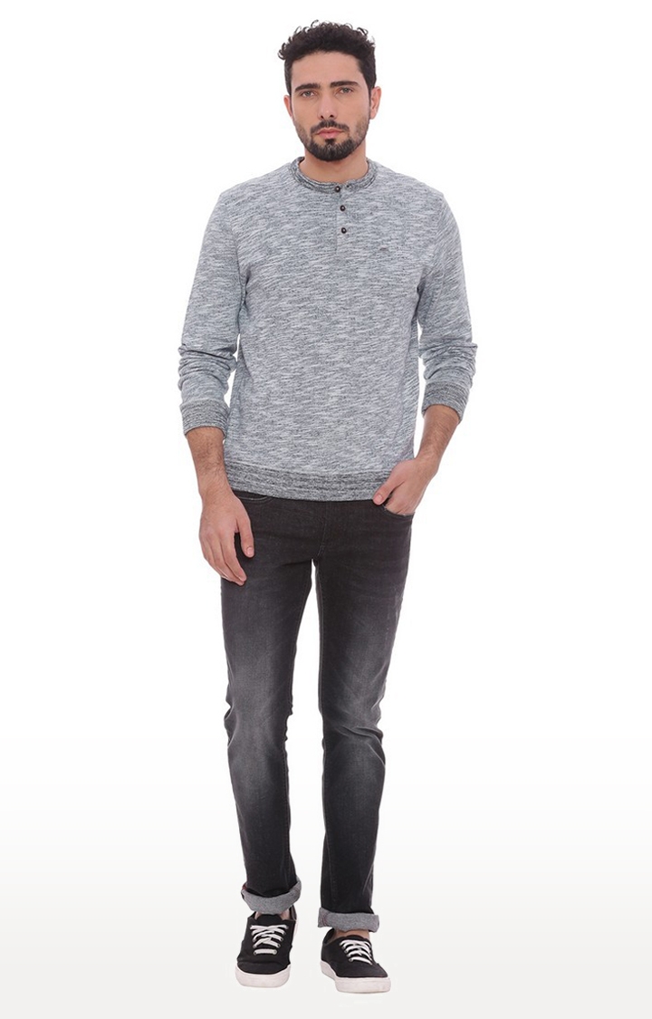 Grey Melange Sweaters