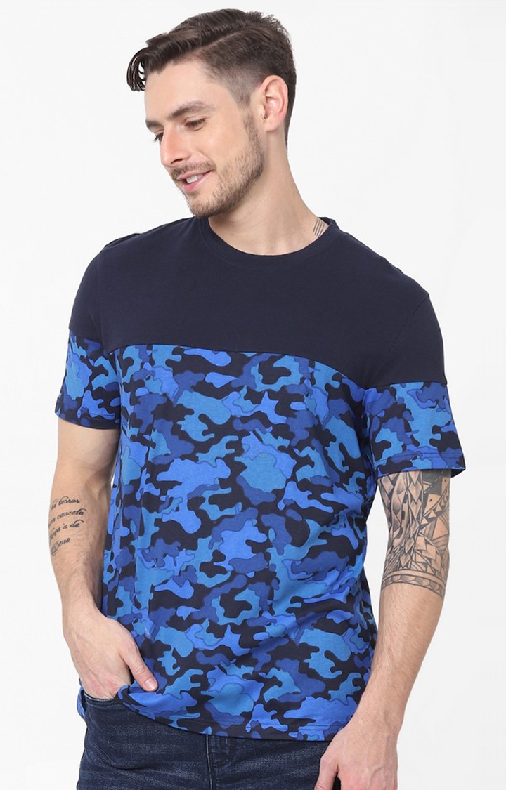Camo Blue T-Shirt