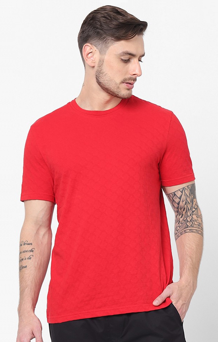 Red Round Neck T-Shirt