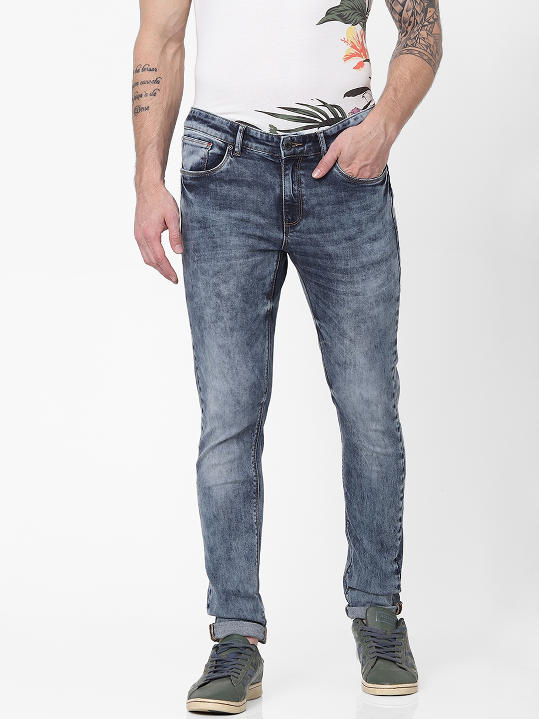 celio | Blue Skinny Fit Jeans 