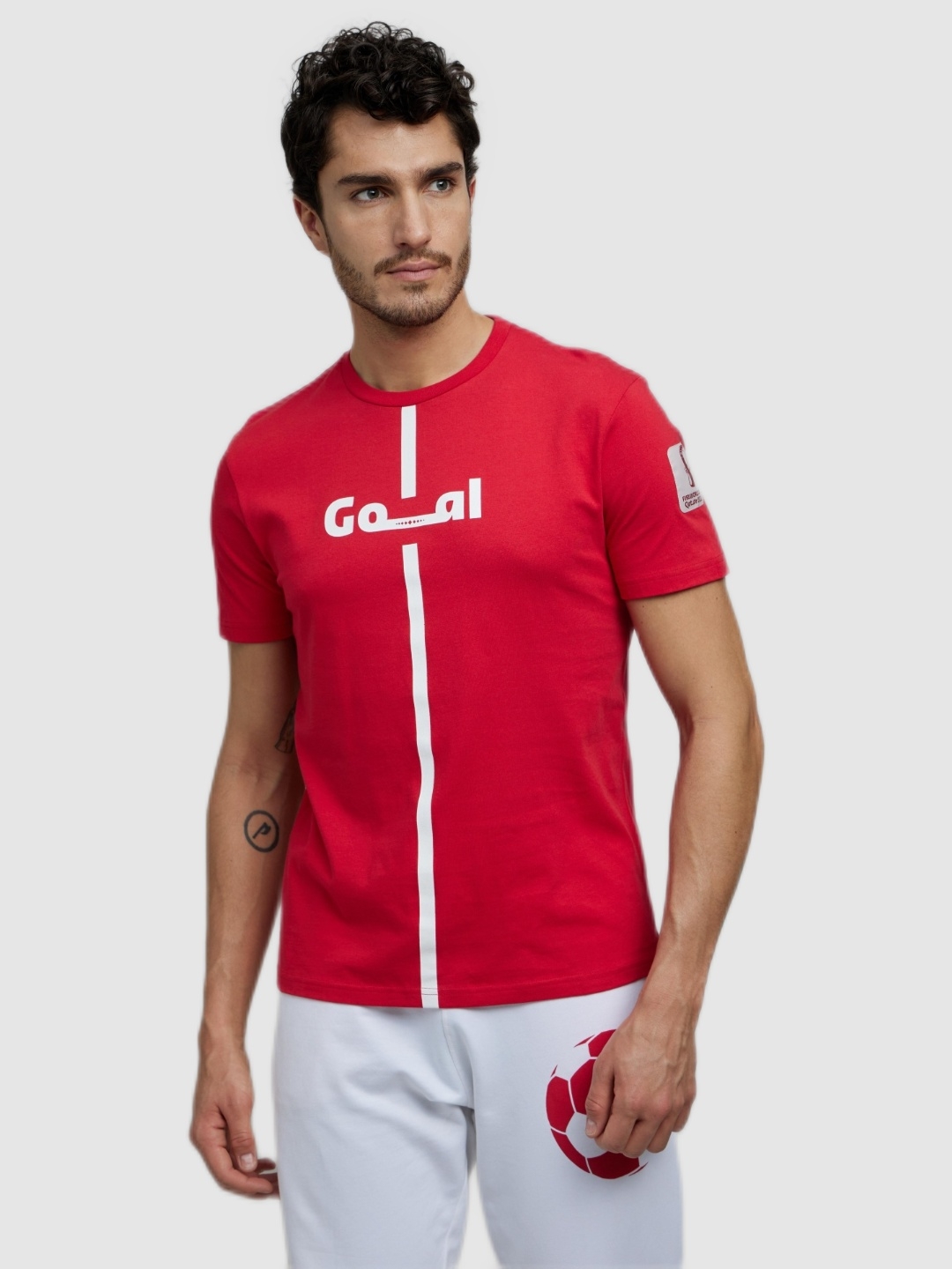 celio | Celio Men's FIFA Red Graphic T-shirt