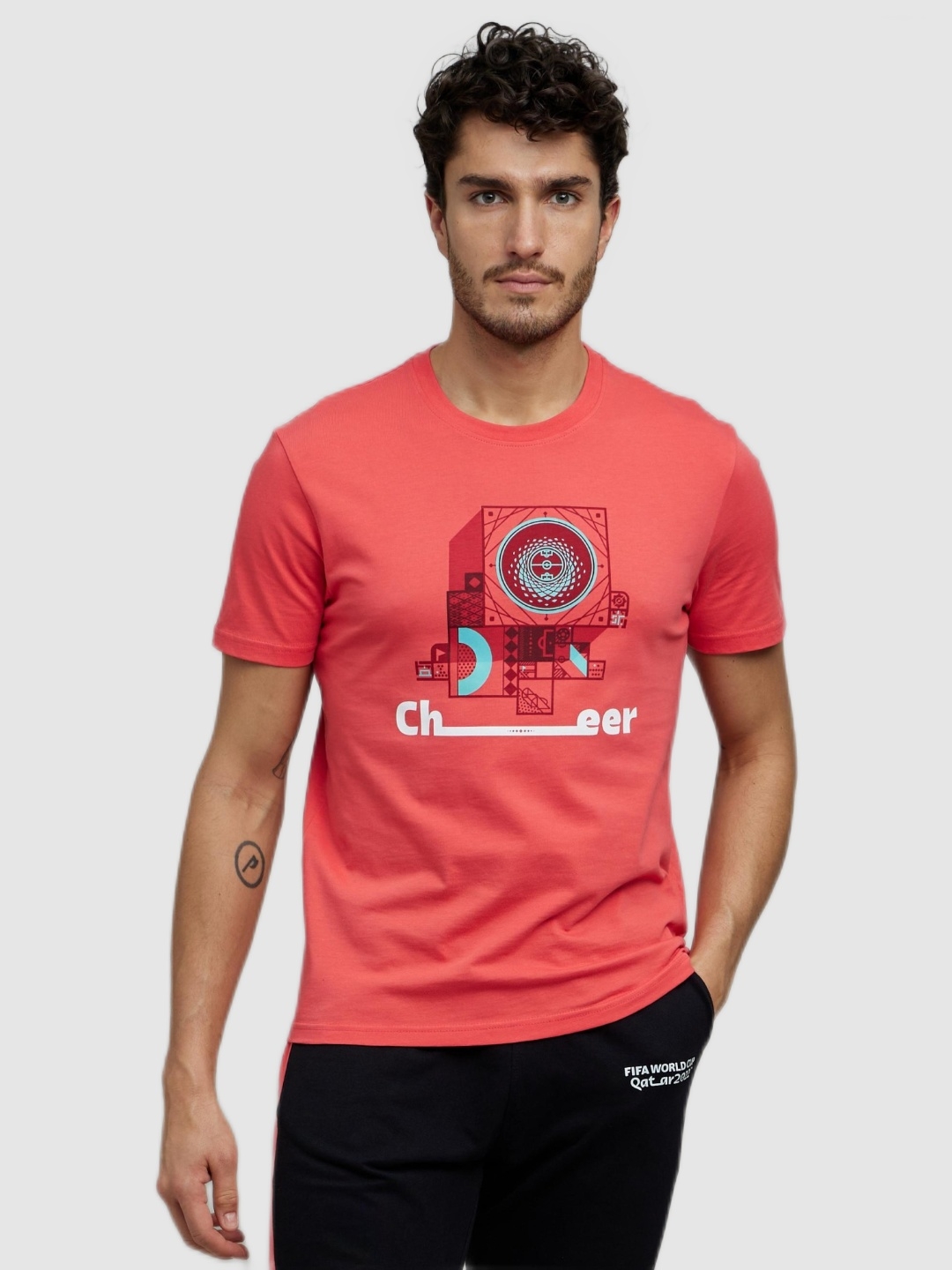 celio | Celio Men's FIFA Coral Graphic T-shirt