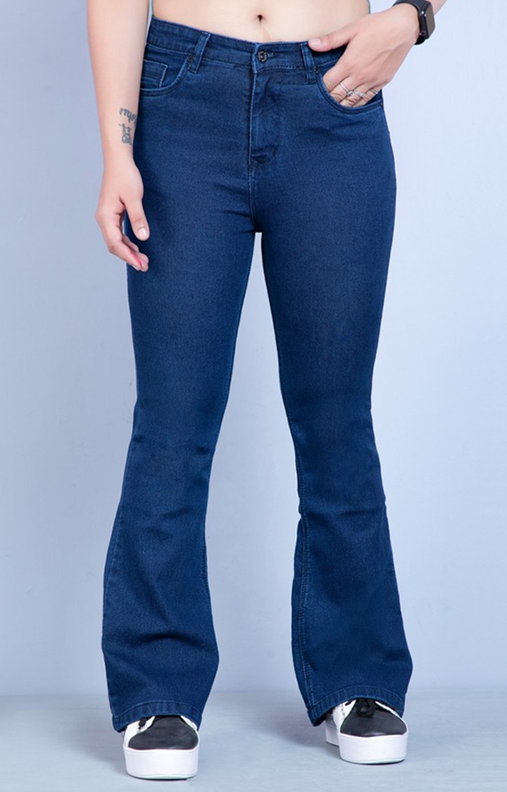 Blue Rea-lize Womens slim Fit Jeans