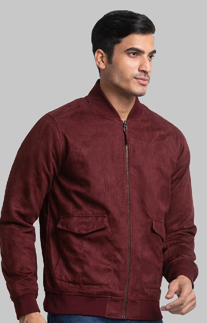 Raymond Contemporary Fit Brown Activewear Jackets For Men