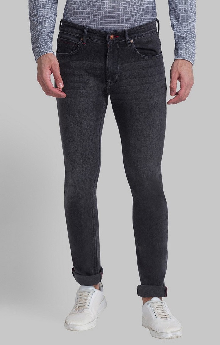 Raymond | Raymond Slim Fit Grey Jeans For Men
