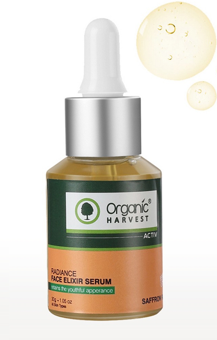 Organic Harvest | Organic Harvest Active Range Radiance Face Elixir Serum, 30ml