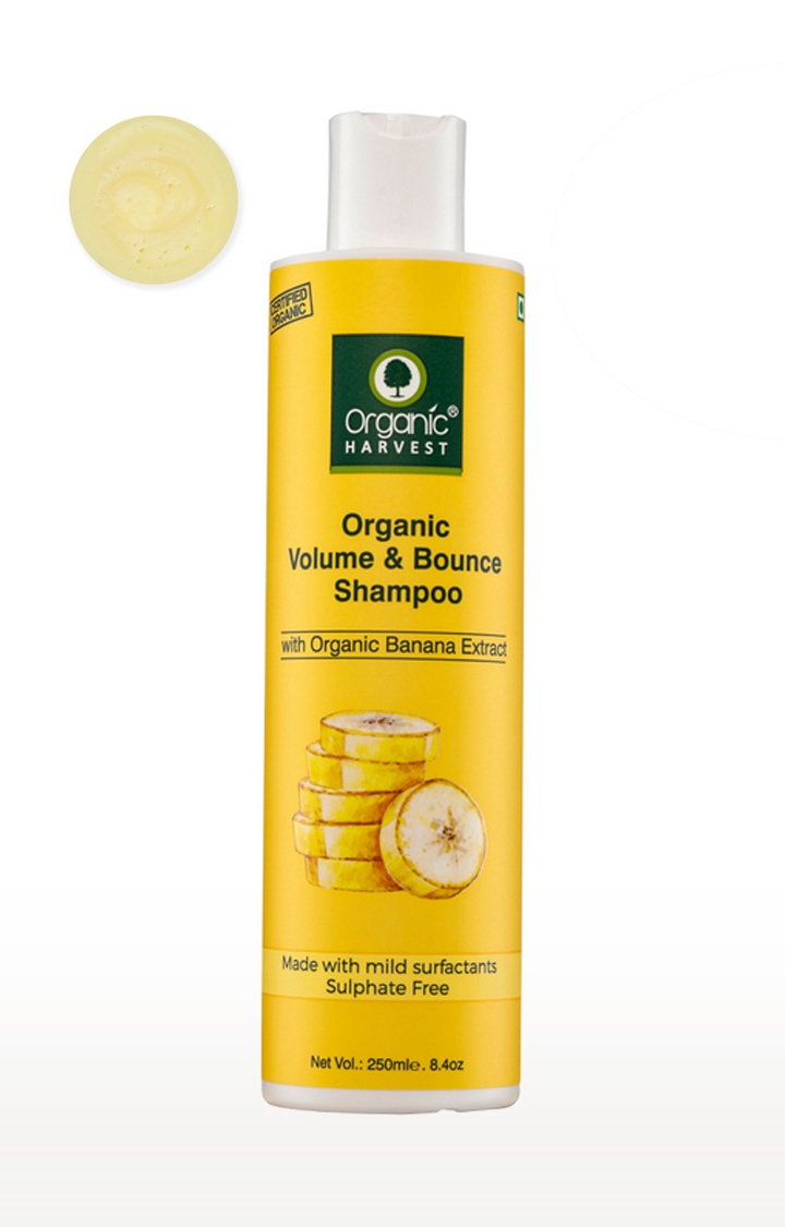 Organic Harvest | Organic Volume & Bounce Shampoo, 250 ml