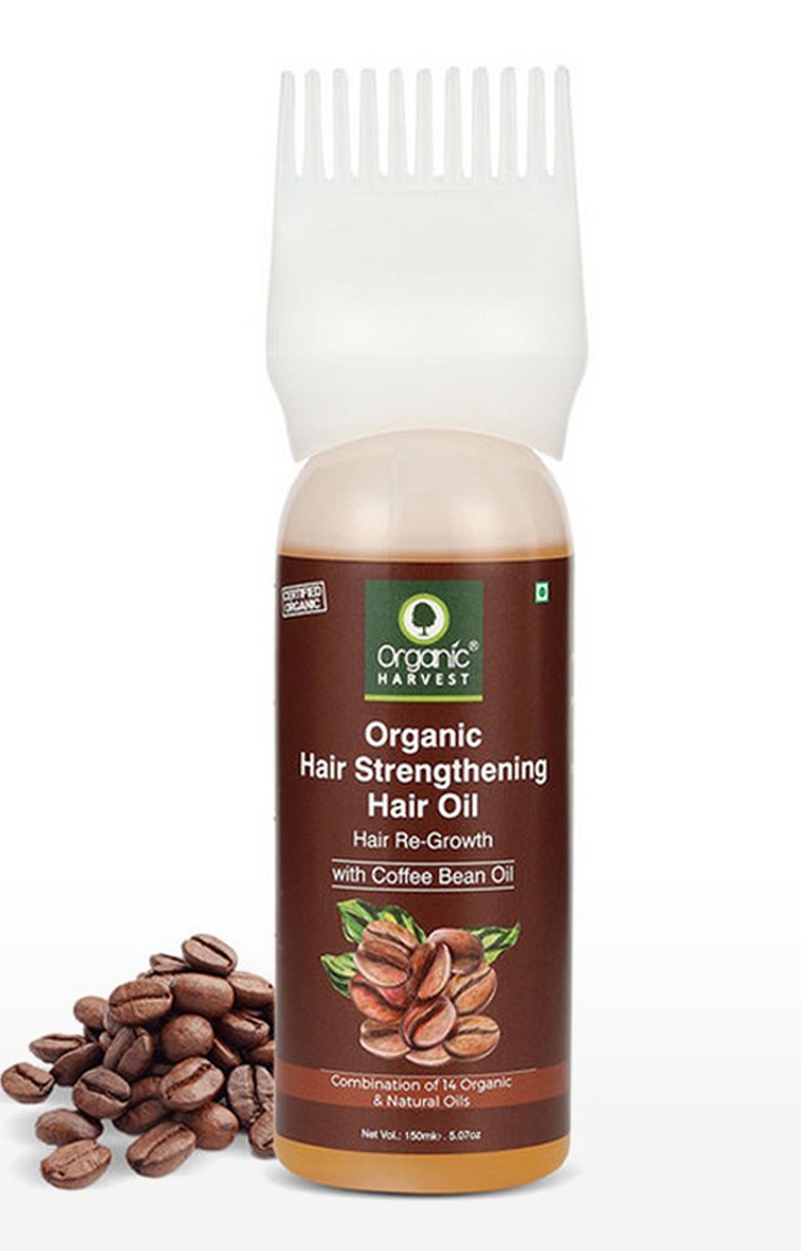 Organic Harvest | Organic Hair Strengthening Hair Oil ,150 ml