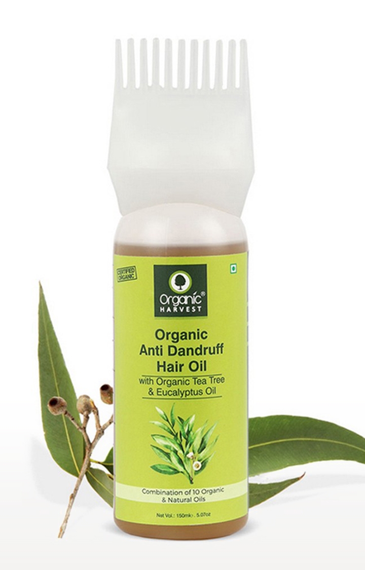 Organic Harvest | Organic Anti Dandruff Hair Oil ,150 ml