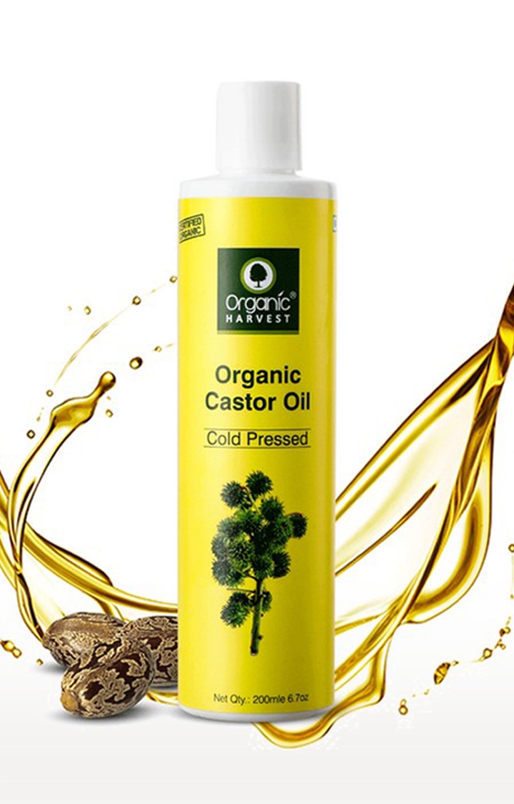 Organic Harvest | Organic Harvest Cold Pressed Castor Oil, 200 ml