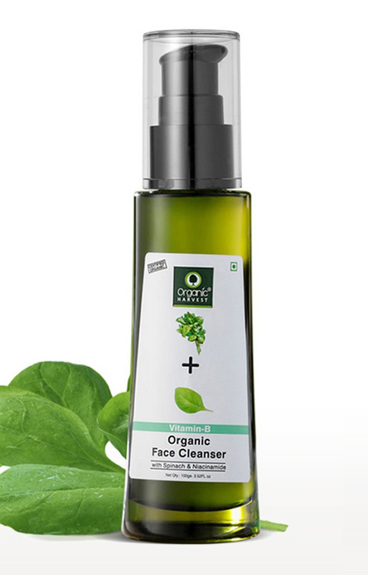 Organic Harvest | Organic Face Cleanser - Vitamin-B , 100 gm