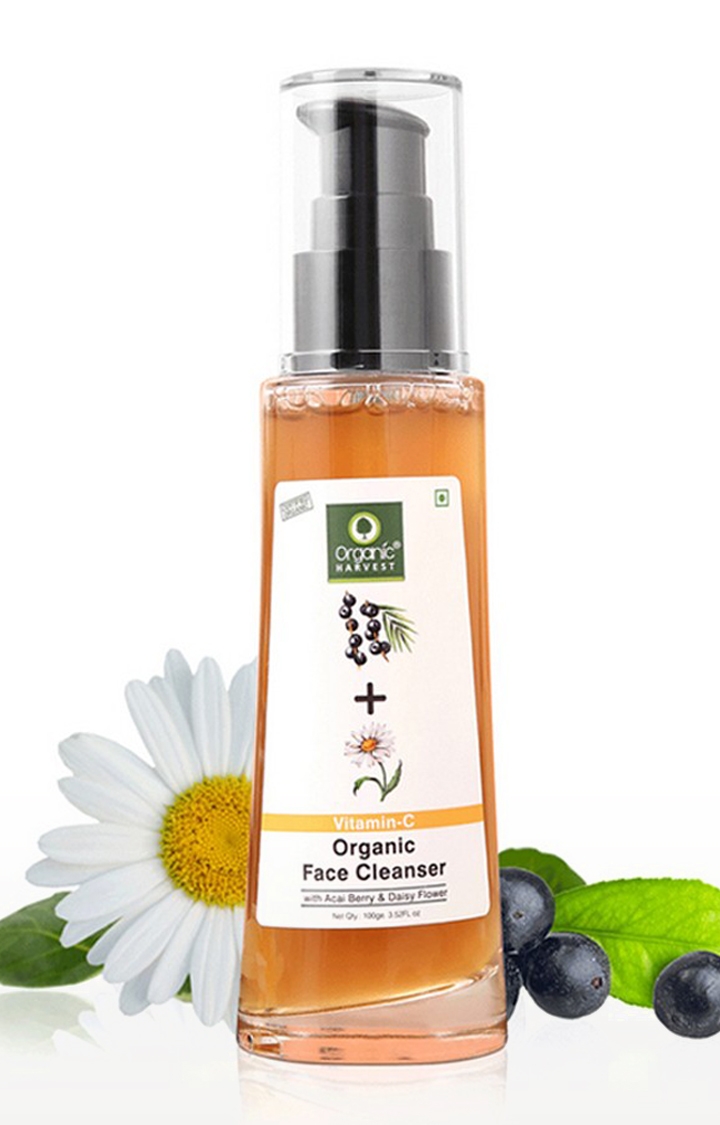 Organic Harvest | Organic Face Cleanser - Vitamin-C , 100 gm