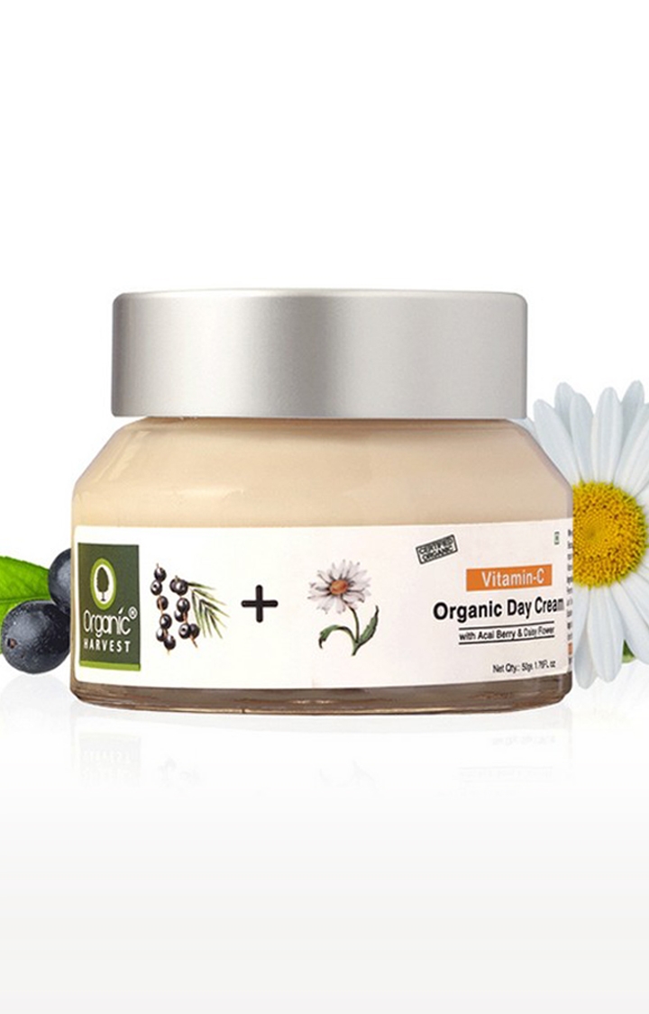 Organic Harvest | Organic Day Cream - Vitamin-C, 50 gm