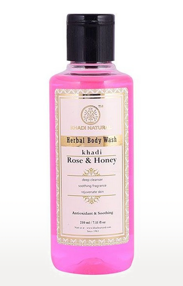 Khadi Natural | Khadi Natural Rose and Honey Body Wash 