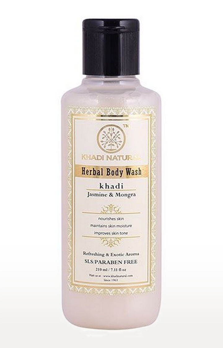 Khadi Natural | Khadi Natural Jasmine Mongra Body Wash Sls and Paraben Free 