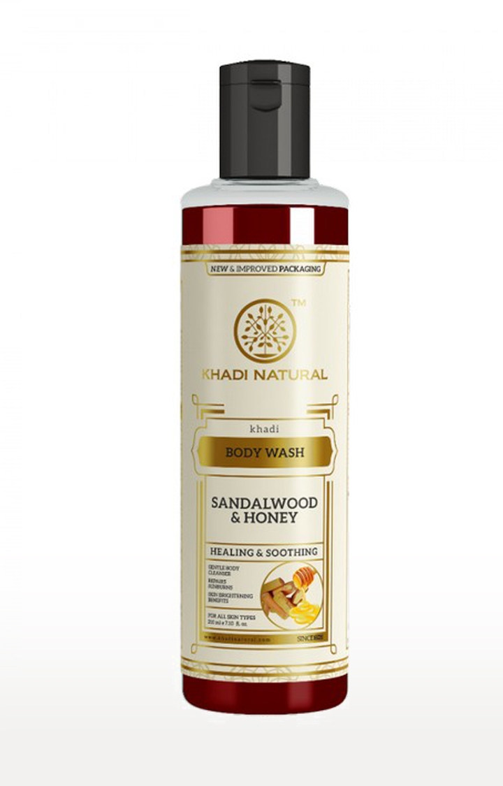 Khadi Natural | Khadi Natural Sandalwood and Honey Body Wash 
