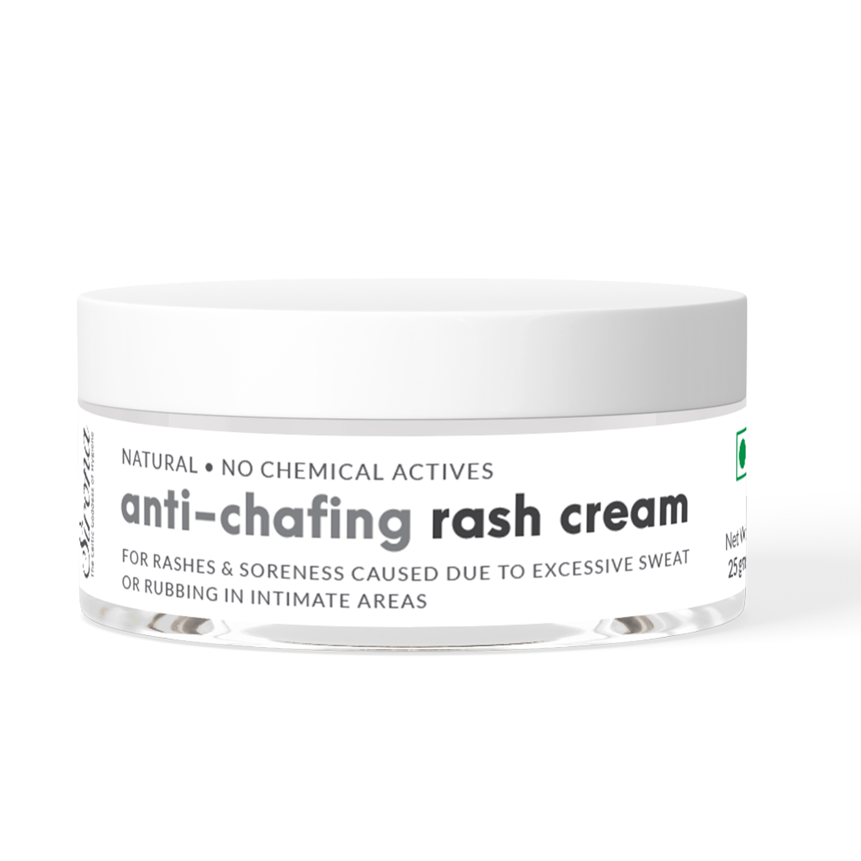 Sirona | Sirona Natural Anti Chafing Rash Cream- 5 Magical Herbs - 25 Gm