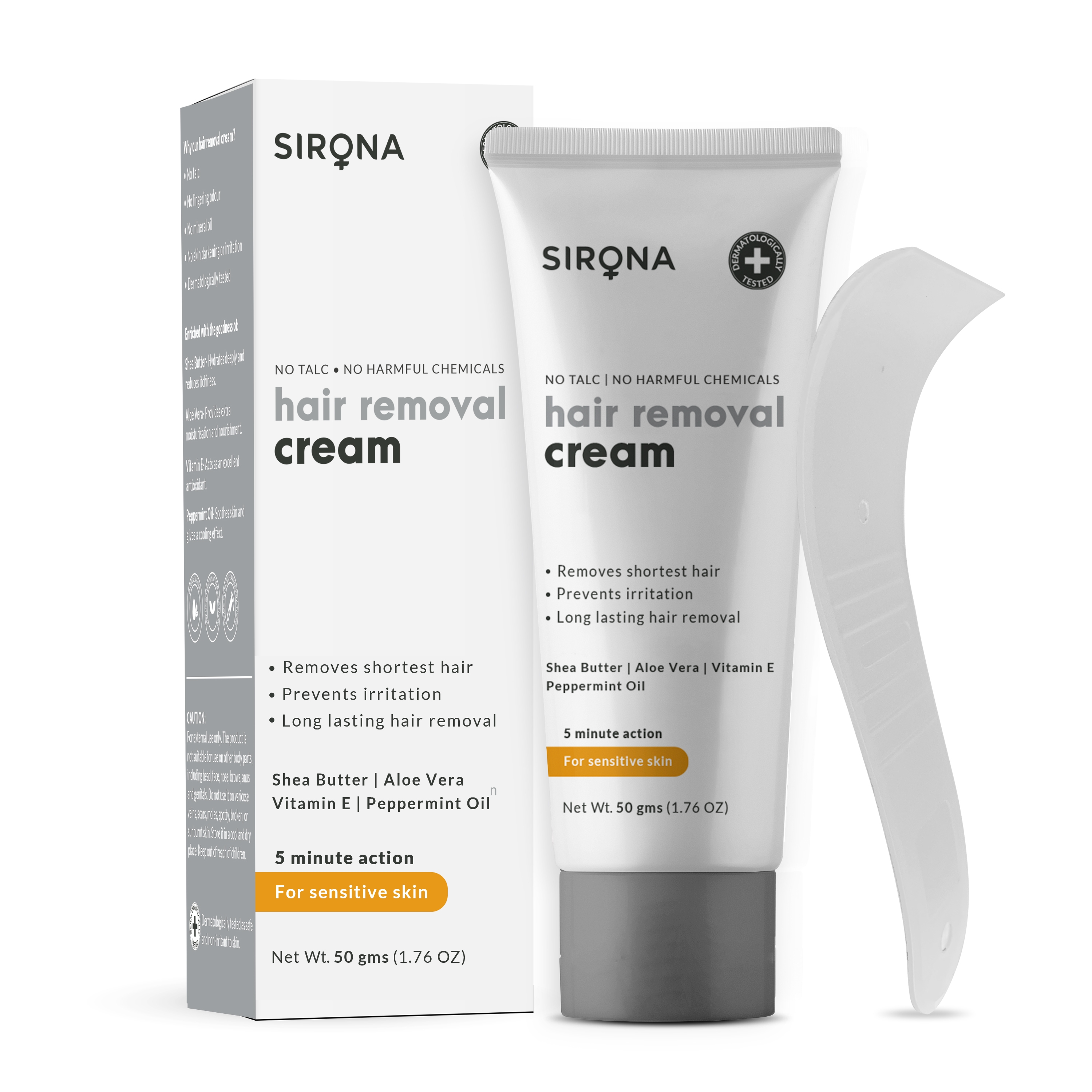 Sirona | Sirona Sensitive Skin with Aloevera, Vitamin E  & Shea Butter - 50 gm