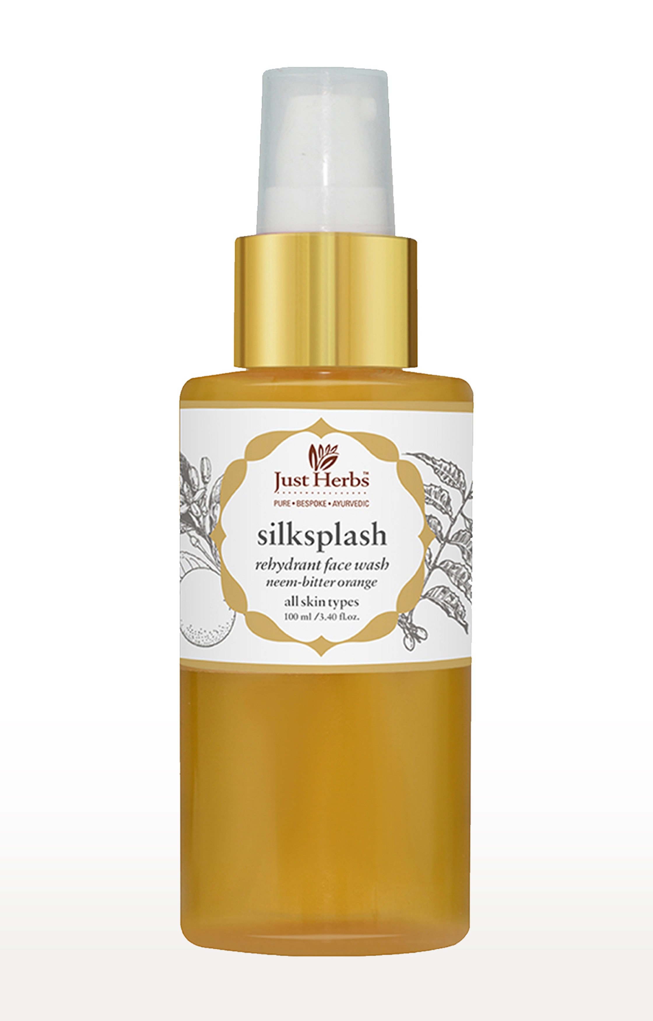 Just Herbs | Silksplash Rehydrant Face Wash 100ml