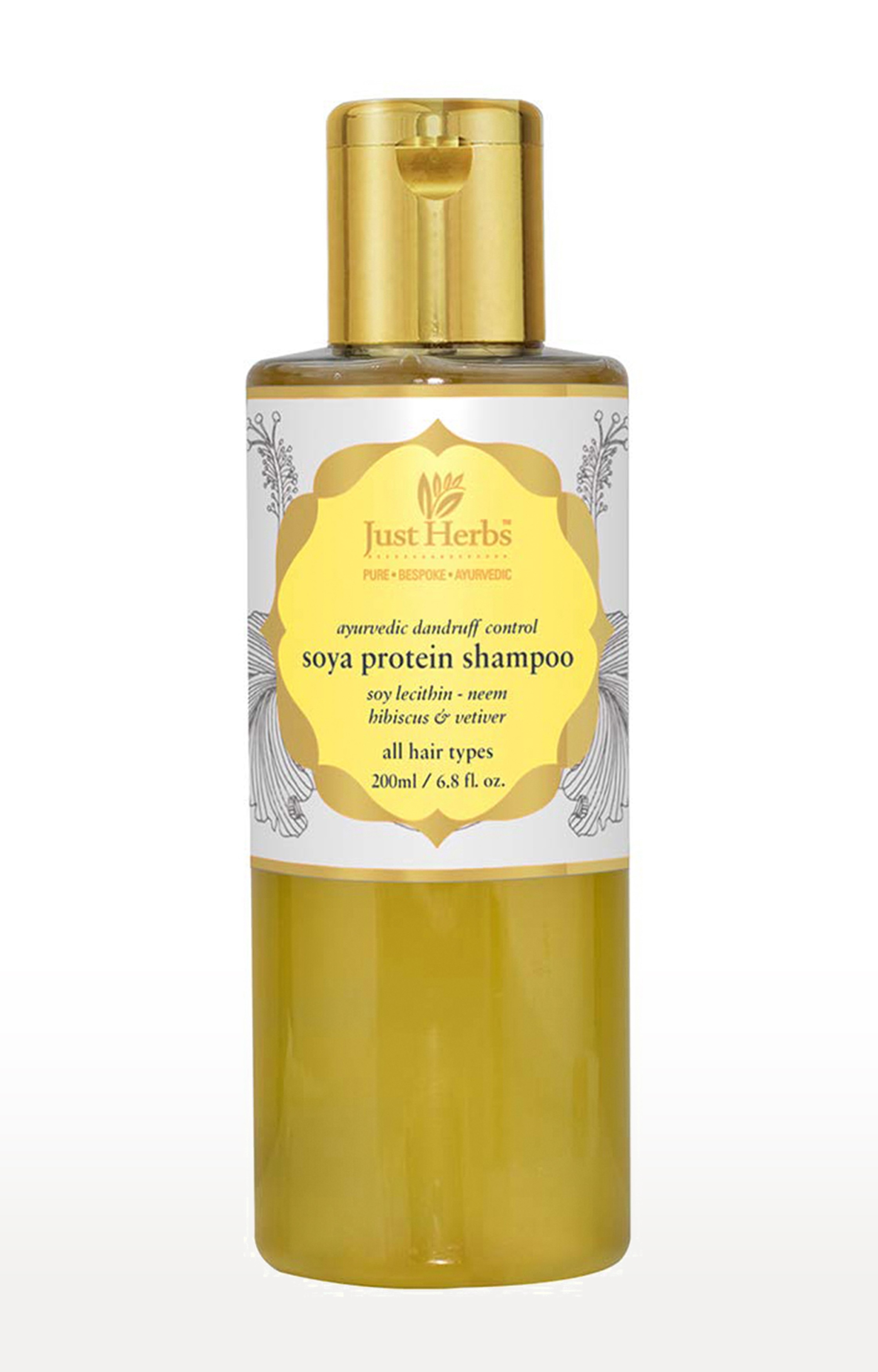 Just Herbs | Dandruff Control Ayurvedic Soya Protein Shampoo