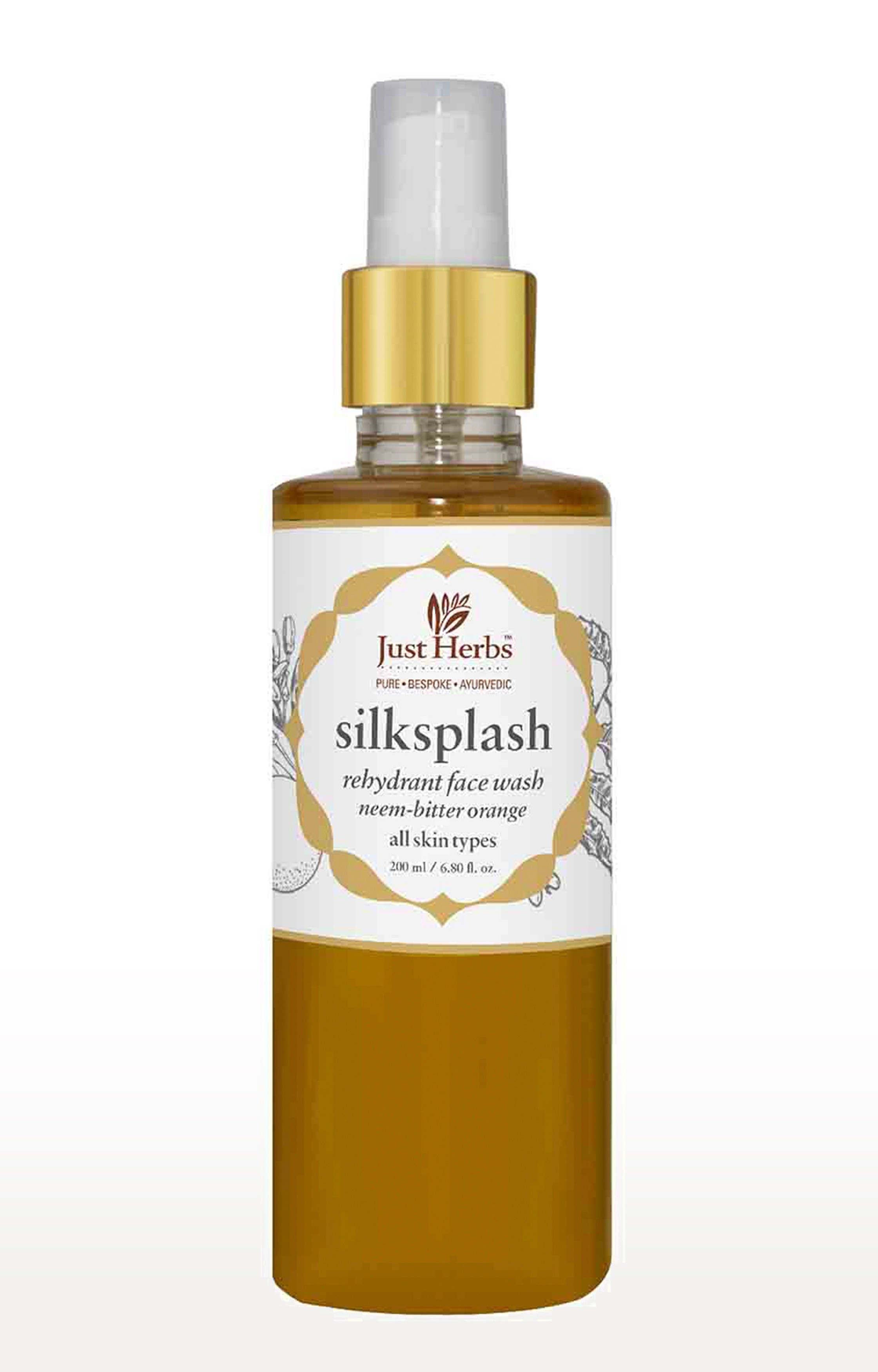 Just Herbs | Silksplash Rehydrant Face Wash 200ml