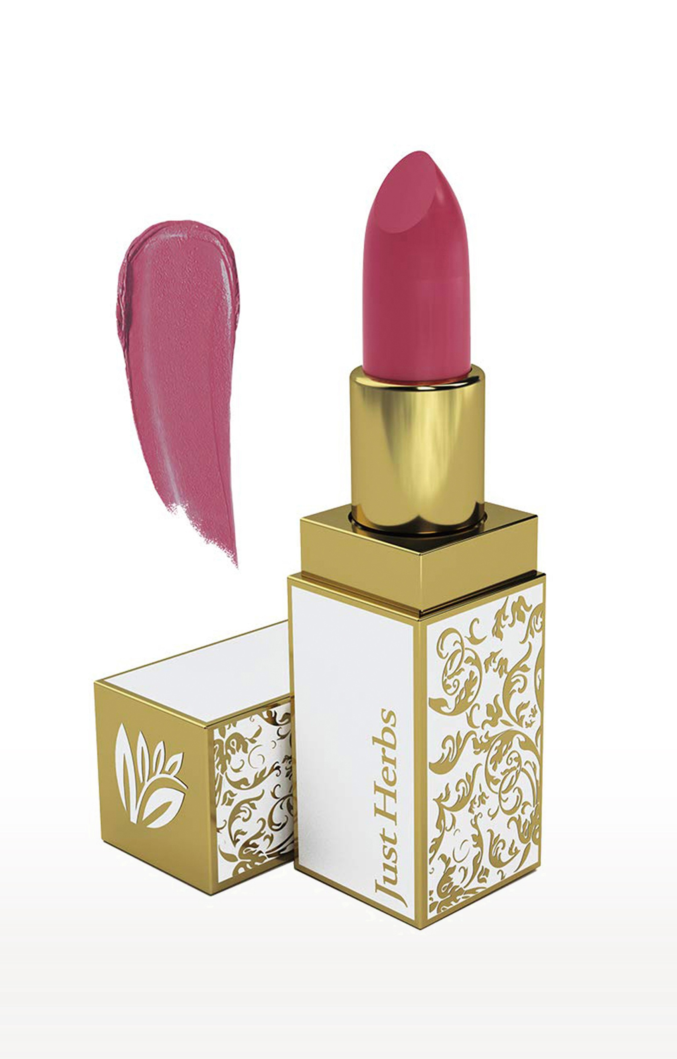 Just Herbs | Just Herbs Herb Enriched Ayurvedic Lipstick (Pink, Shade no. 1)