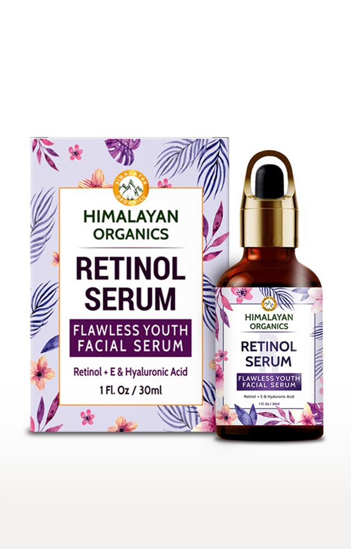 Himalayan Organics | Himalayan Organics Retinol Serum For Face Capture Youth with Hyaluronic Acid and Vitamin C & E, 30 ml
