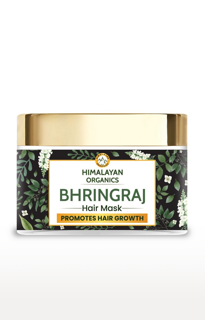 Himalayan Organics | Himalayan Organics Bhringraj Hair Mask for Hair Growth & Anti Hairfall - With Shikakai, Amla & Moringa - 200ml