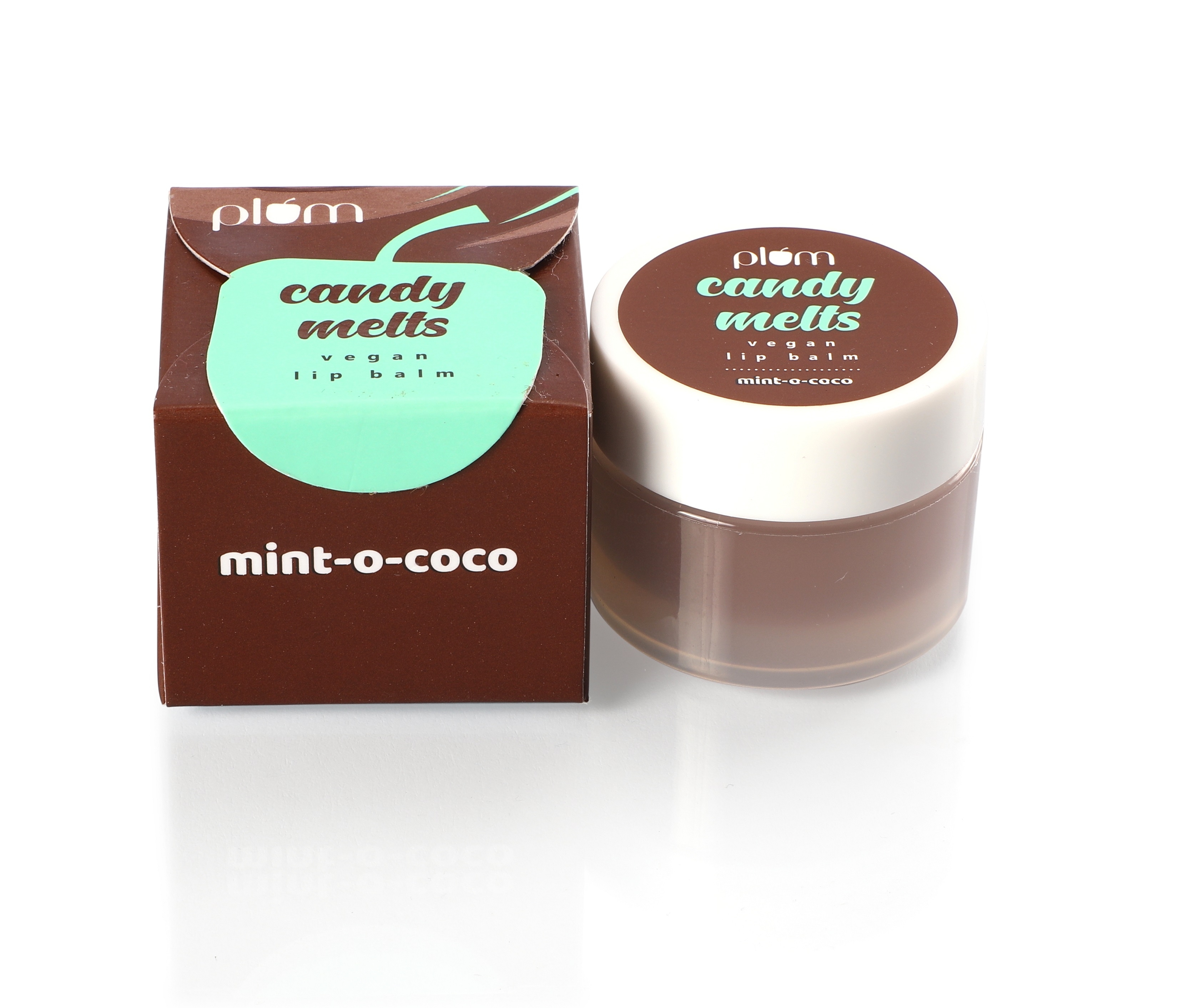 Plum Be Good | Plum Candy Melts Vegan Lip Balm | Mint-o-Coco