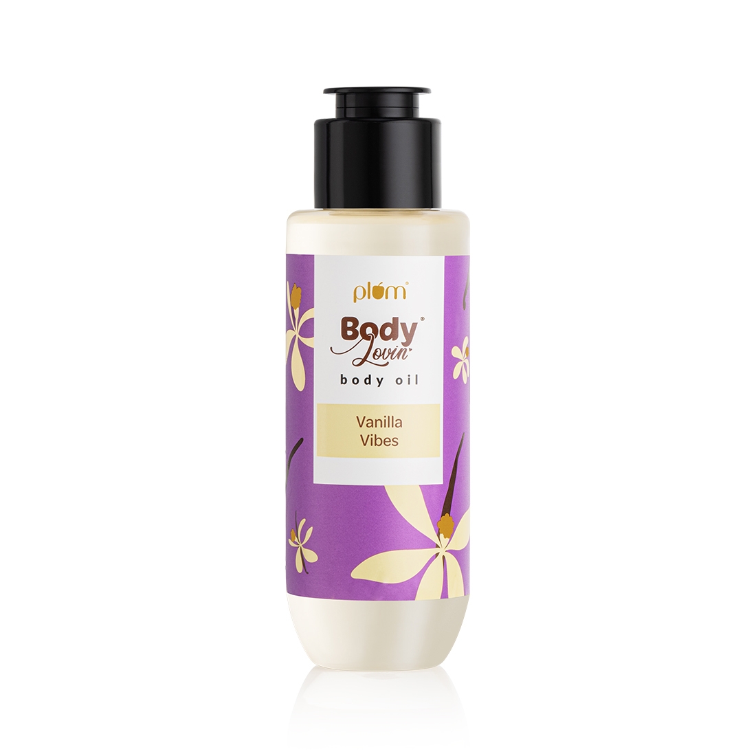 Plum BodyLovin’ Vanilla Vibes Body Oil (100 ml) | Normal to Dry Skin | Deep 	Moisturization | Instant Glow