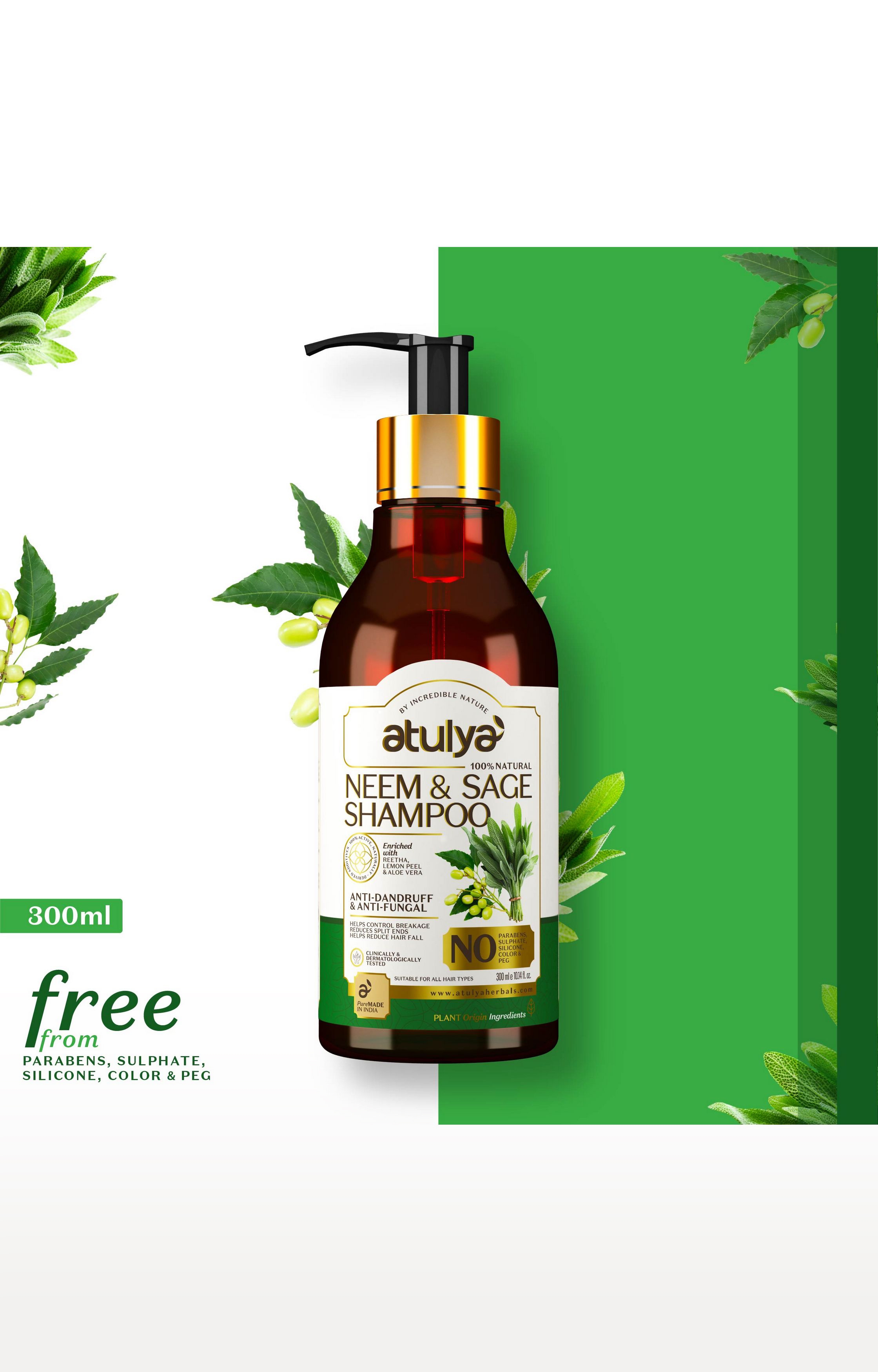 atulya | Atulya Neem & Sage Shampoo 