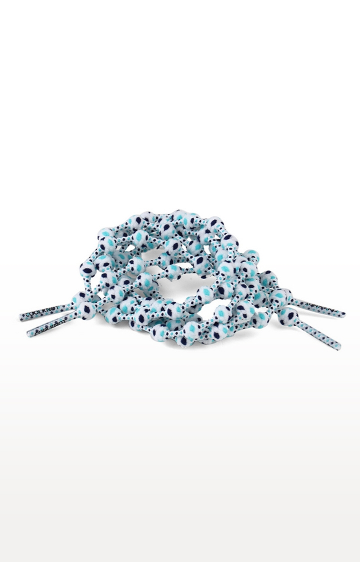 Lotto | Lotto Unisex Dots Knot Deca Blue Shoelace