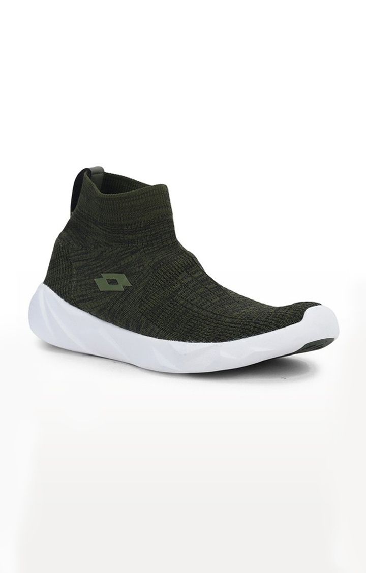 Lotto | Men's Green Casual Slip-ons