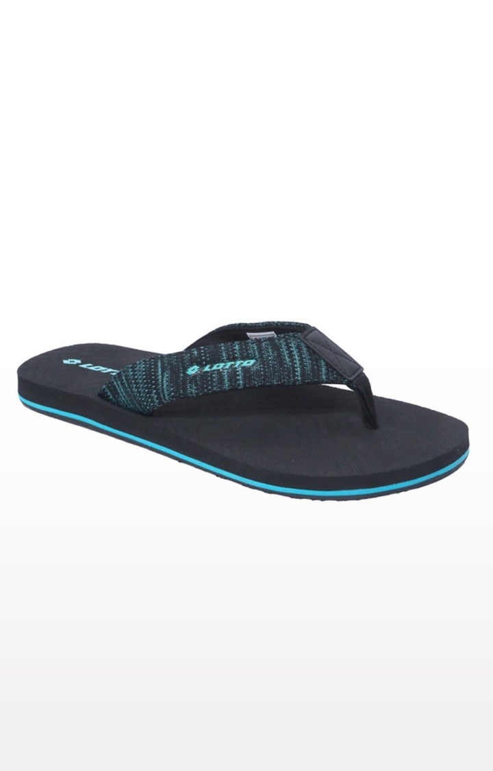 Lotto | Lotto Men's Mariano Teal/Black Slippers
