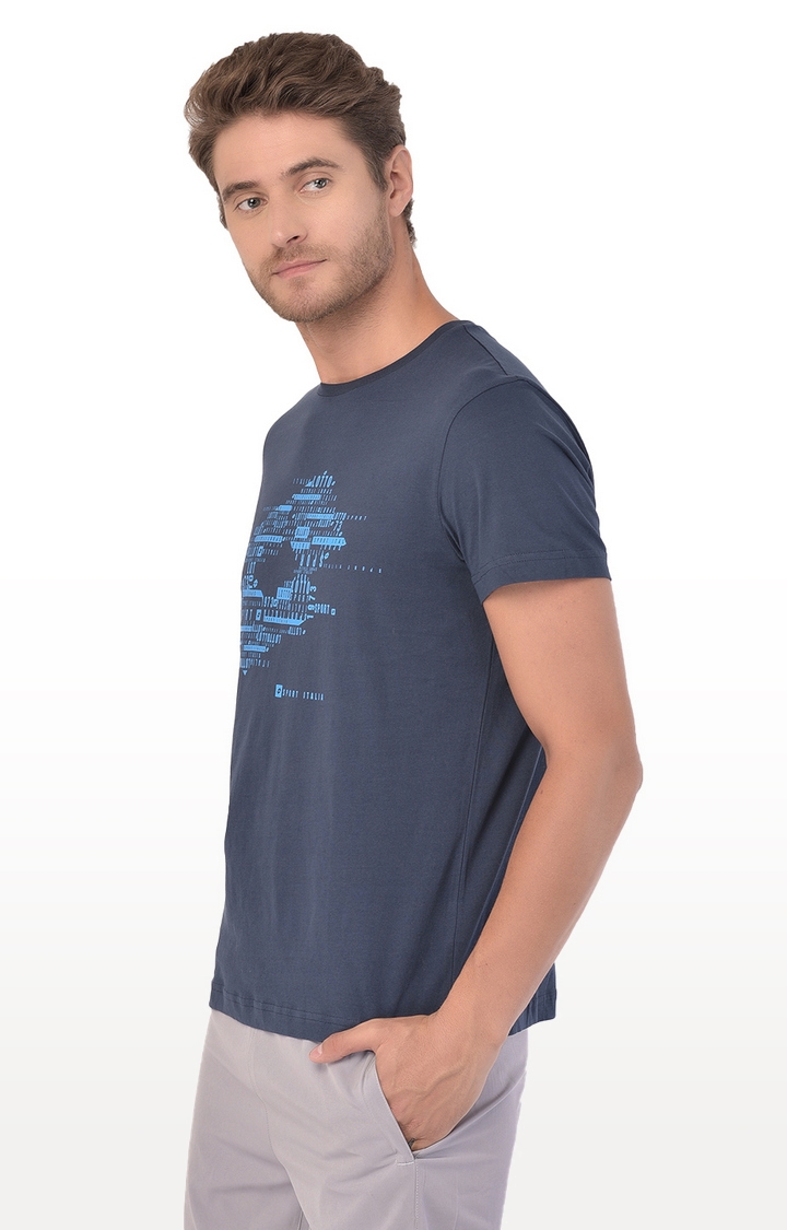 Lotto | Men's Blue T-Shirts