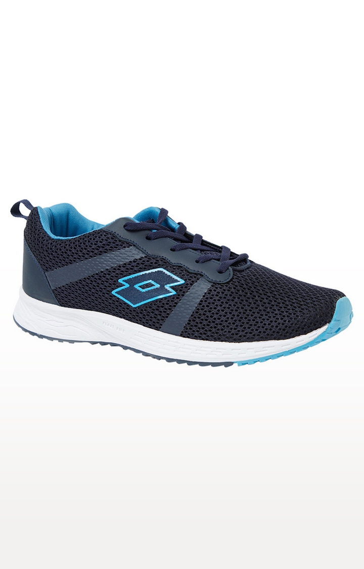 Lotto | LOTTO COURS MEN NAVY BLUE/SKY BLUE RUNNING SHOES