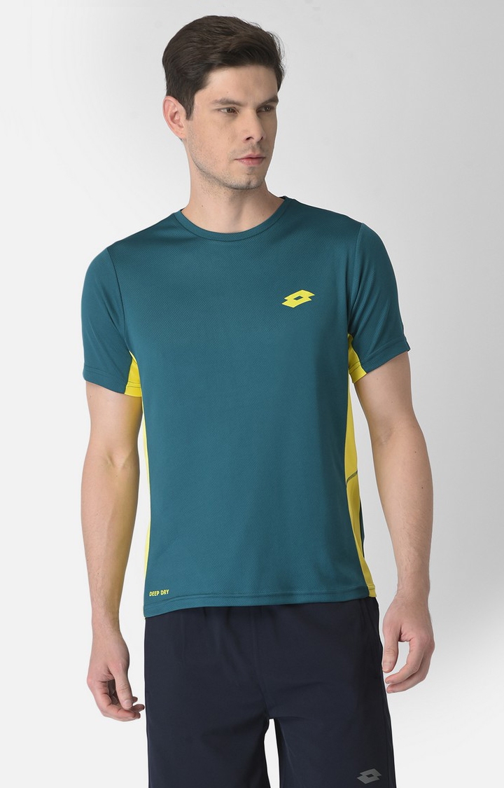 Lotto | Men's Green T-Shirts
