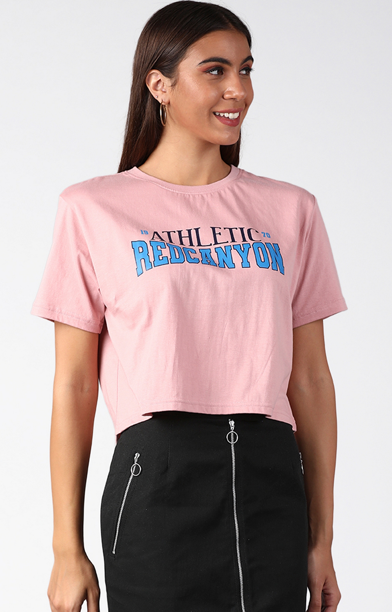 Blue Saint | Pink Printed T-Shirts (B7S17WHKM9005-BSWMAY-52-A-Pink)