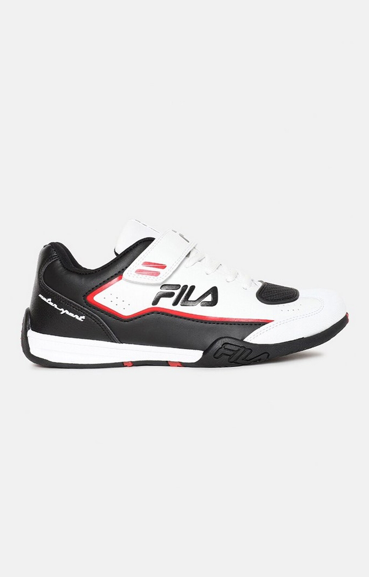 Men's White PU Outdoor Sports Shoes