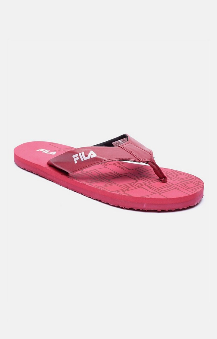 FILA | Red Pattino Slippers