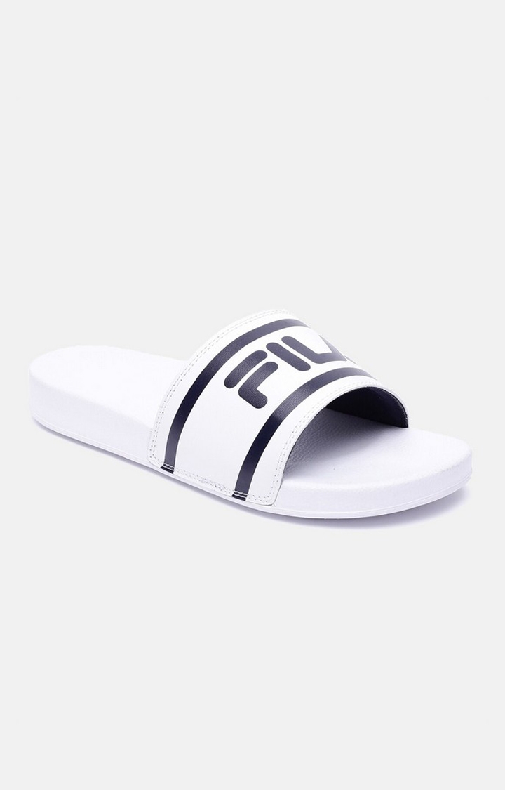 FILA | White Sliderage Flip Flops