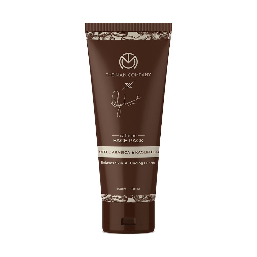 The Man Company | The Man Company Caffeine Face Pack by Ayushmann Khurrana with Coffee Arabica and Kaolin Clay 