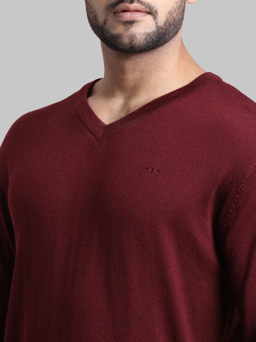 ColorPlus Dark Maroon Sweater